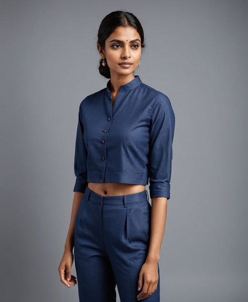 Indigo Fusion Co-ord - Indigo